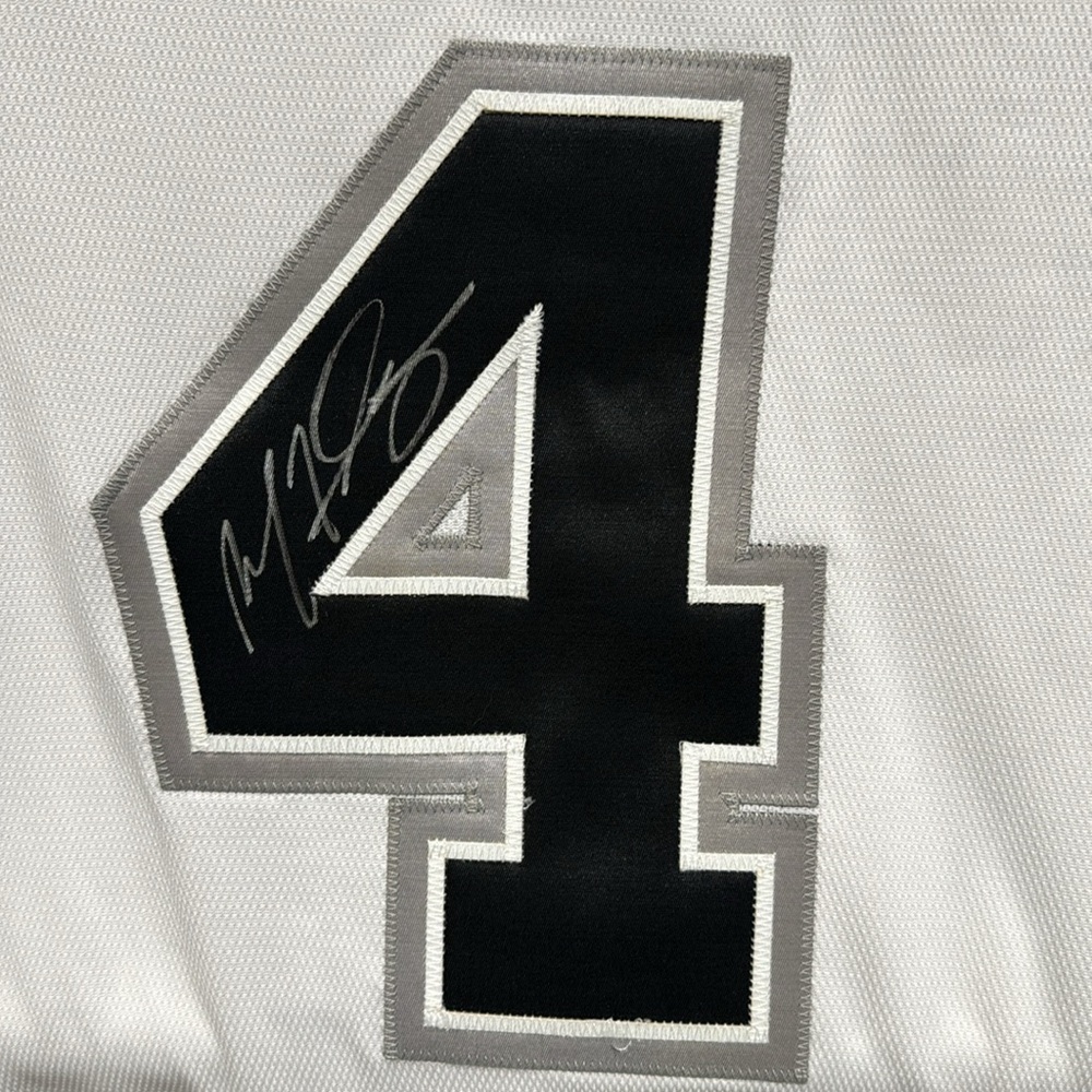 RARE Game Jersey Adidas SIGNED Michael Finley San Antonio Spurs Jersey 2006-2007 - Picture 9 of 10